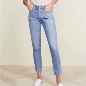 Agolde Jamie High Rise Jeans in Brooklyn